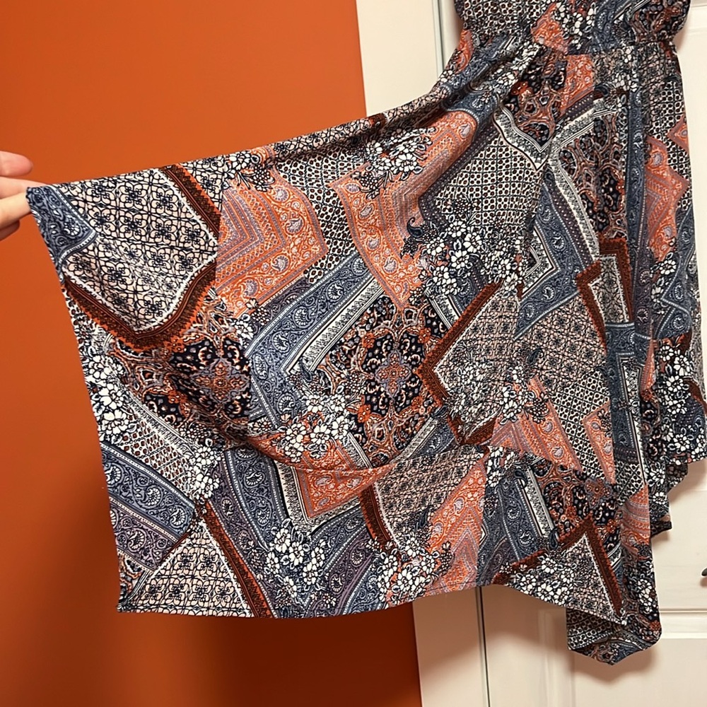 Tile Pattern Handkerchief Sundress - image 5